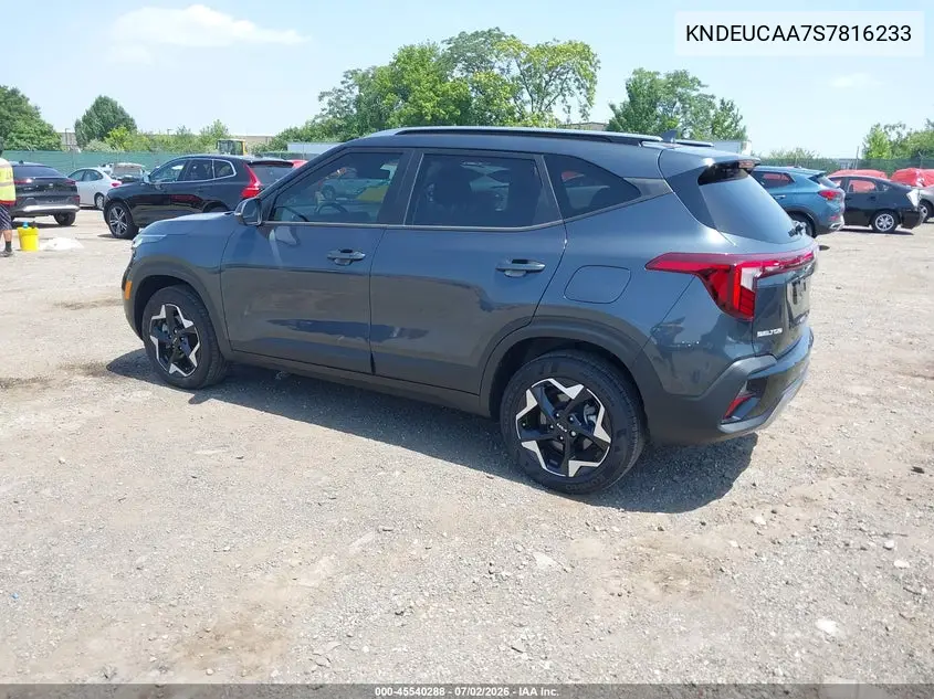 2025 Kia Seltos S VIN: KNDEUCAA7S7816233 Lot: 45540288