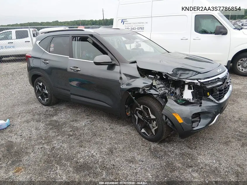 2025 Kia Seltos Ex VIN: KNDER2AA3S7786854 Lot: 45549846