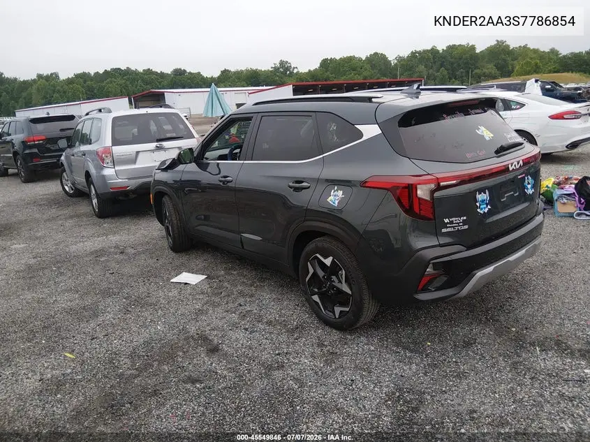 2025 Kia Seltos Ex VIN: KNDER2AA3S7786854 Lot: 45549846
