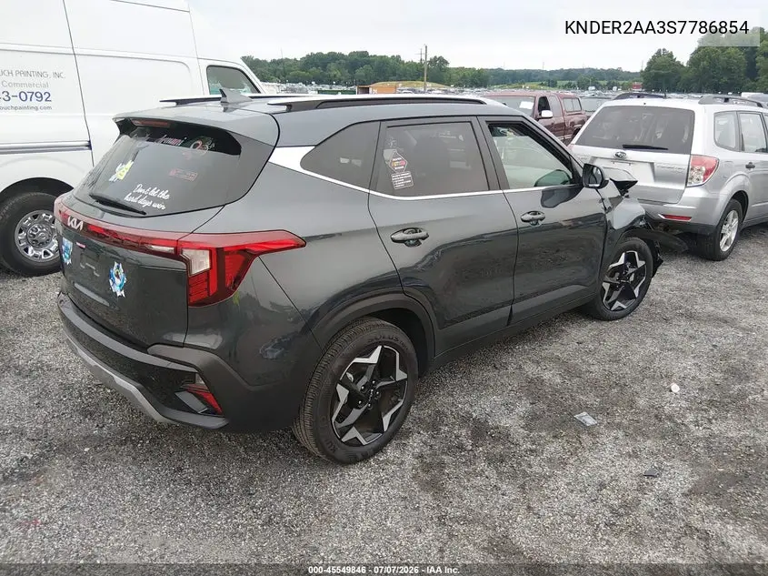 2025 Kia Seltos Ex VIN: KNDER2AA3S7786854 Lot: 45549846