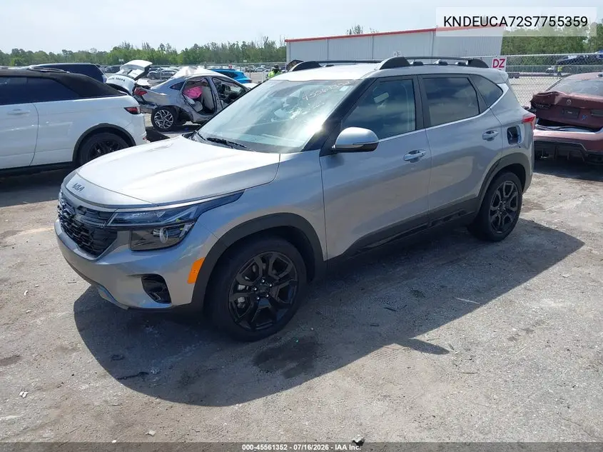 2025 Kia Seltos X-Line VIN: KNDEUCA72S7755359 Lot: 45561352