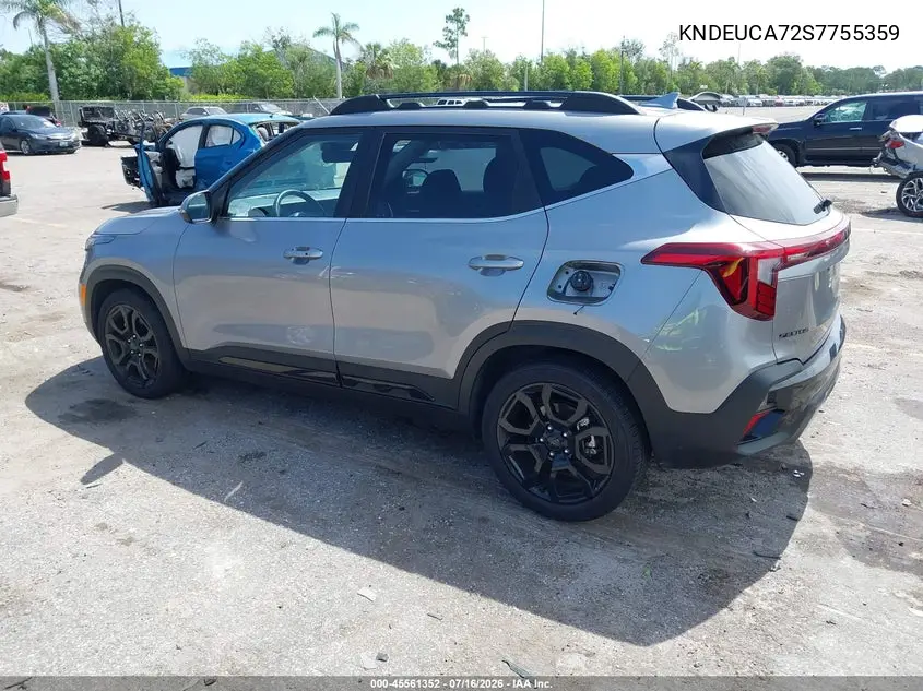 2025 Kia Seltos X-Line VIN: KNDEUCA72S7755359 Lot: 45561352