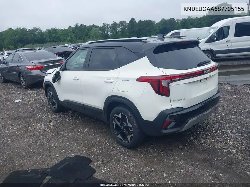2025 Kia Seltos S VIN: KNDEUCAA6S7705155 Lot: 45562485