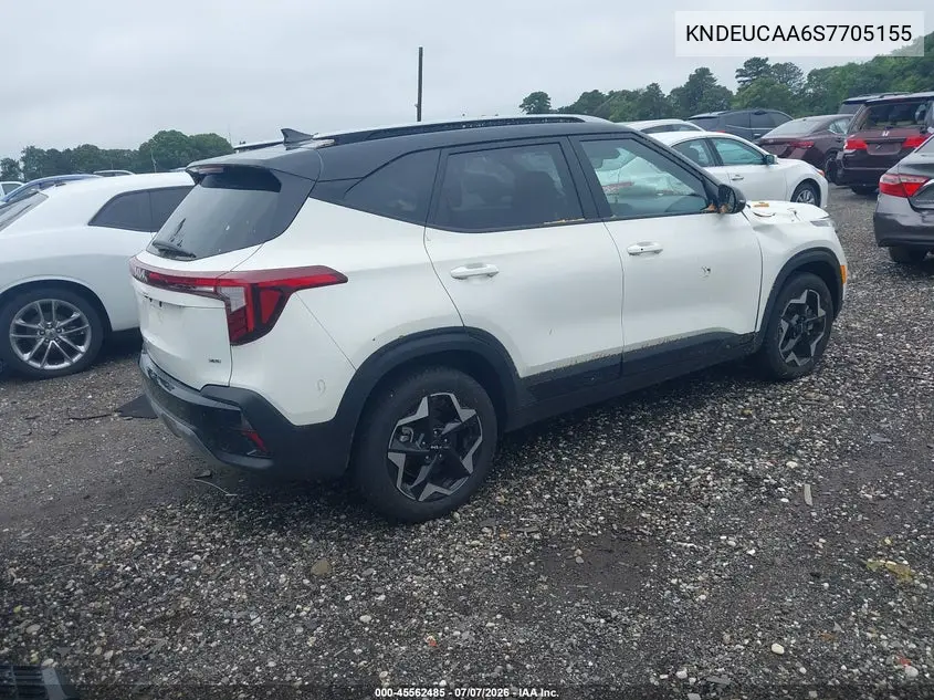 2025 Kia Seltos S VIN: KNDEUCAA6S7705155 Lot: 45562485