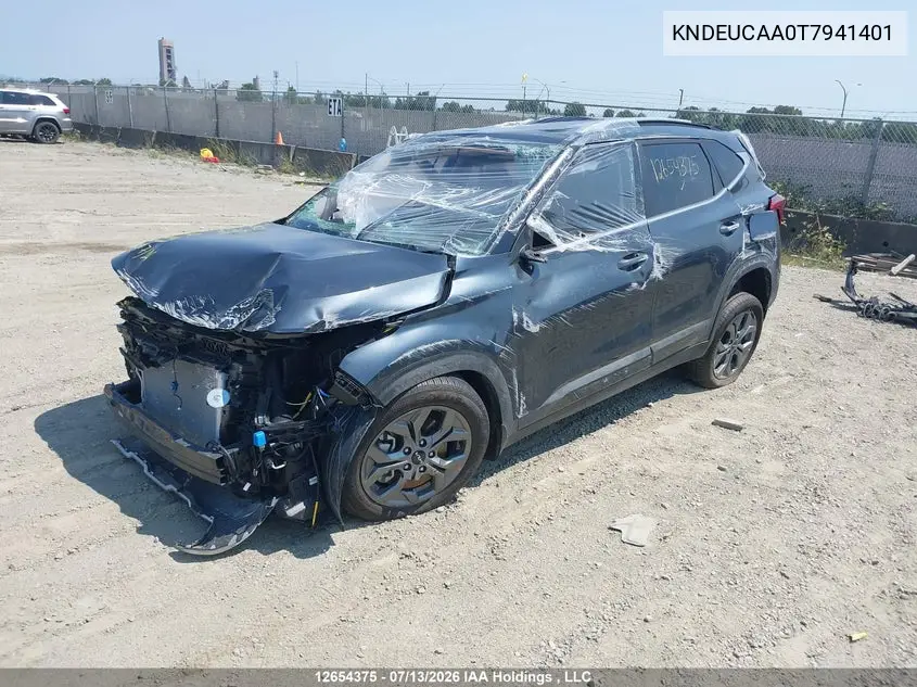 2026 Kia Seltos S VIN: KNDEUCAA0T7941401 Lot: 12654375