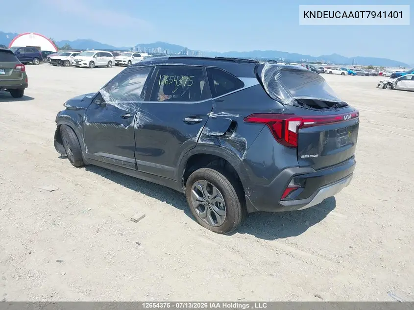 2026 Kia Seltos S VIN: KNDEUCAA0T7941401 Lot: 12654375