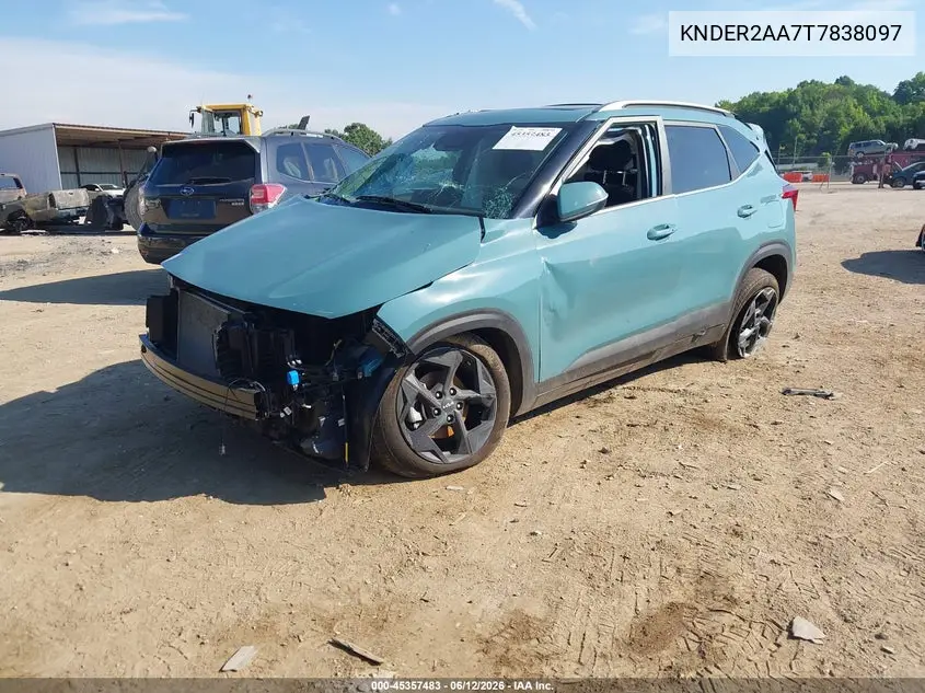2026 Kia Seltos Ex VIN: KNDER2AA7T7838097 Lot: 45357483
