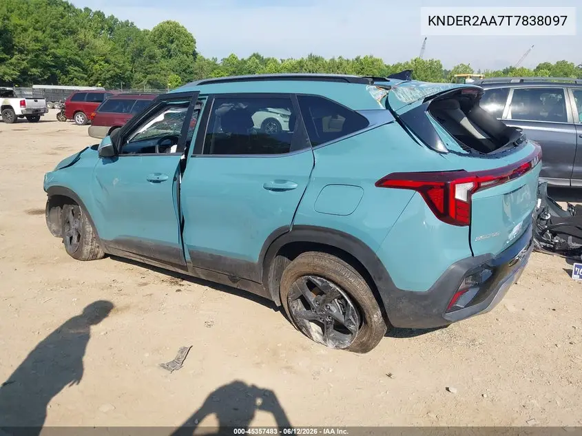 2026 Kia Seltos Ex VIN: KNDER2AA7T7838097 Lot: 45357483