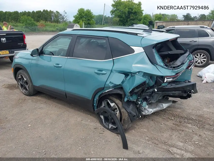 2026 Kia Seltos Ex VIN: KNDERCAA5T7929486 Lot: 45501032