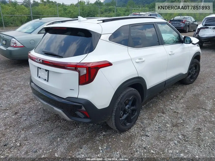 2026 Kia Seltos Ex VIN: KNDERCAA0T7851893 Lot: 45518995