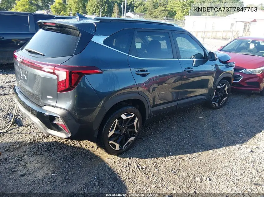 2026 Kia Seltos Sx VIN: KNDETCA73T7847763 Lot: 45548212