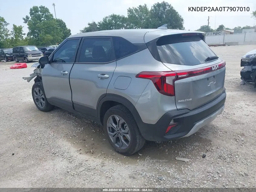 2026 Kia Seltos Lx VIN: KNDEP2AA0T7907010 Lot: 45550740