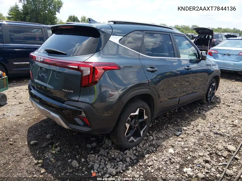 2026 Kia Seltos Ex VIN: KNDER2AAXT7844136 Lot: 45610694