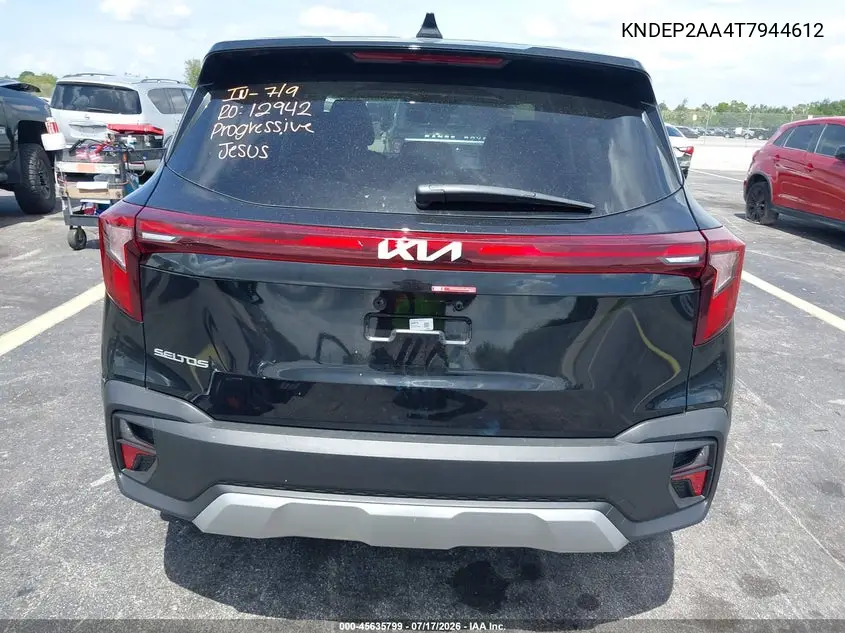 2026 Kia Seltos Lx VIN: KNDEP2AA4T7944612 Lot: 45635799