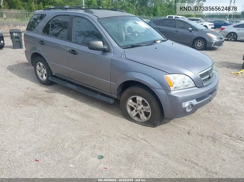 2006 Kia Sorento Ex/Lx VIN: KNDJD733565624878 Lot: 45206859