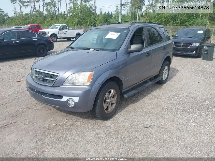 2006 Kia Sorento Ex/Lx VIN: KNDJD733565624878 Lot: 45206859