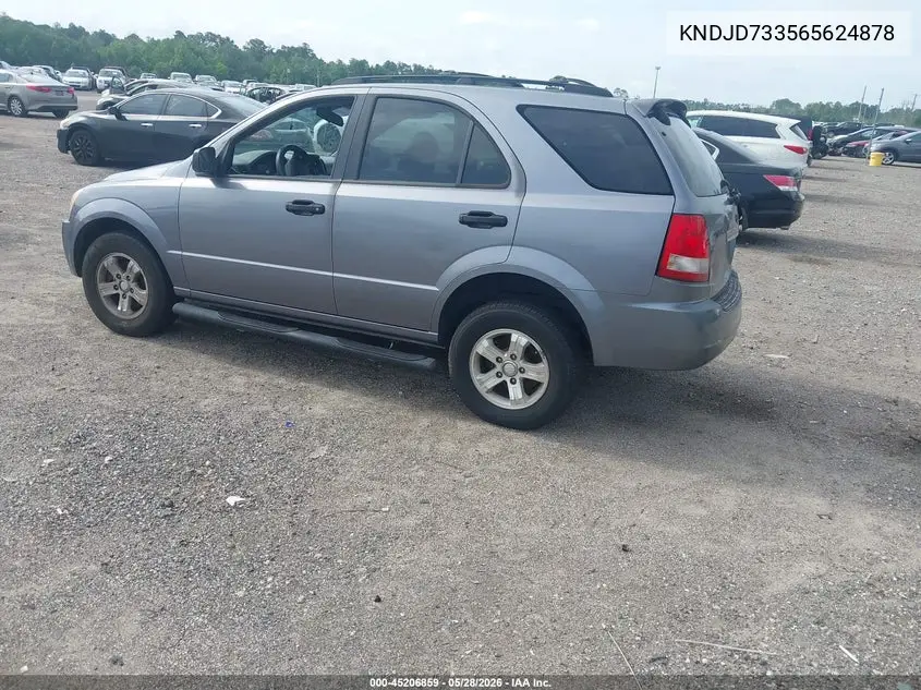 2006 Kia Sorento Ex/Lx VIN: KNDJD733565624878 Lot: 45206859