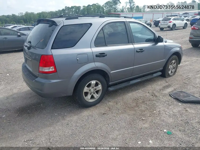 2006 Kia Sorento Ex/Lx VIN: KNDJD733565624878 Lot: 45206859