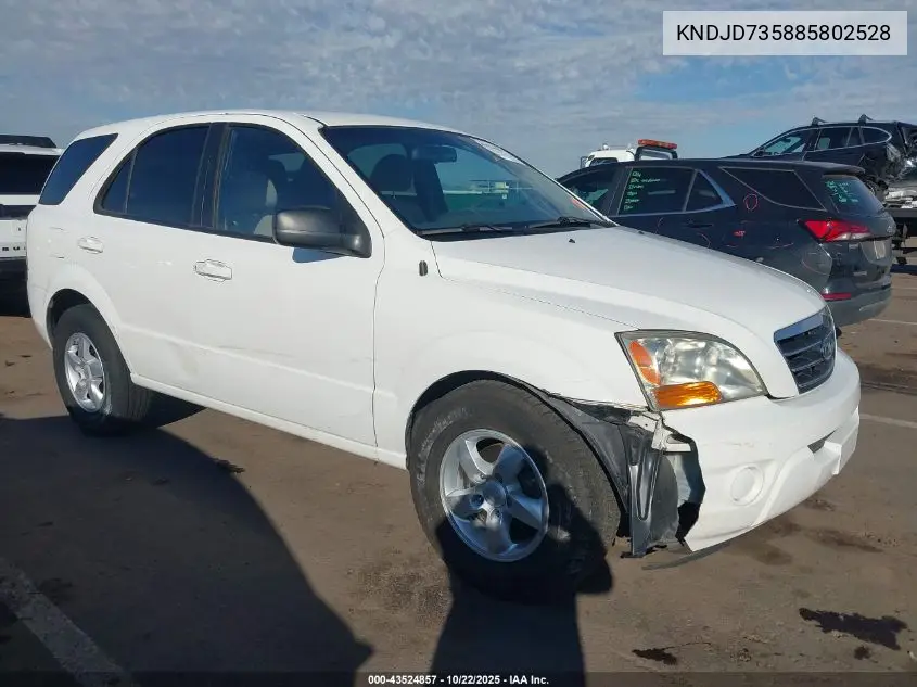 KNDJD735885802528 2008 Kia Sorento Lx Base