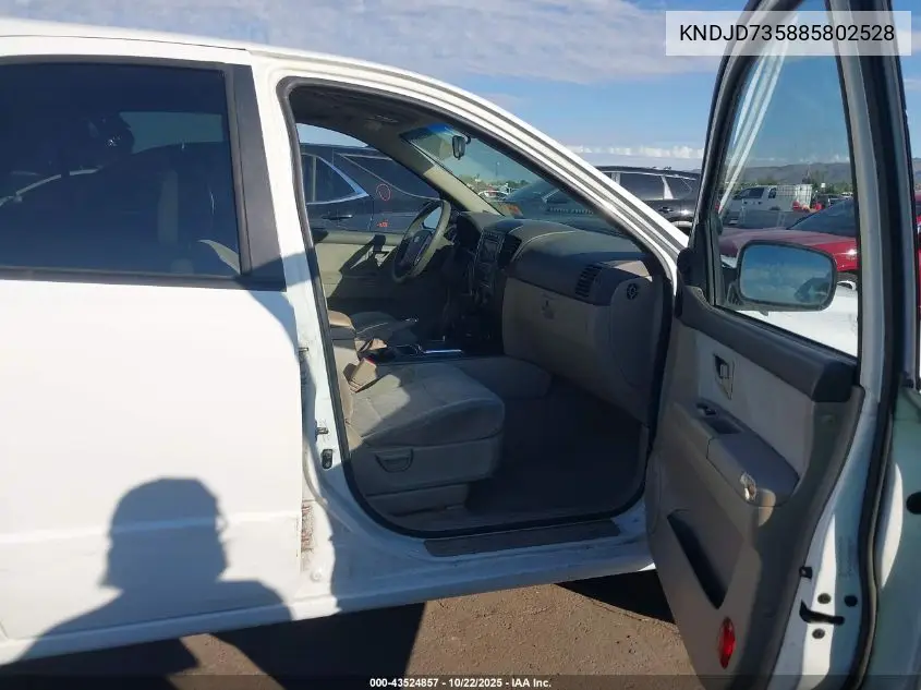 KNDJD735885802528 2008 Kia Sorento Lx Base