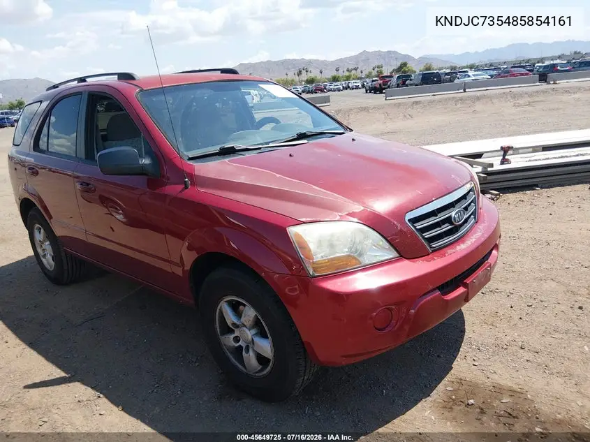 2008 Kia Sorento Lx VIN: KNDJC735485854161 Lot: 45649725