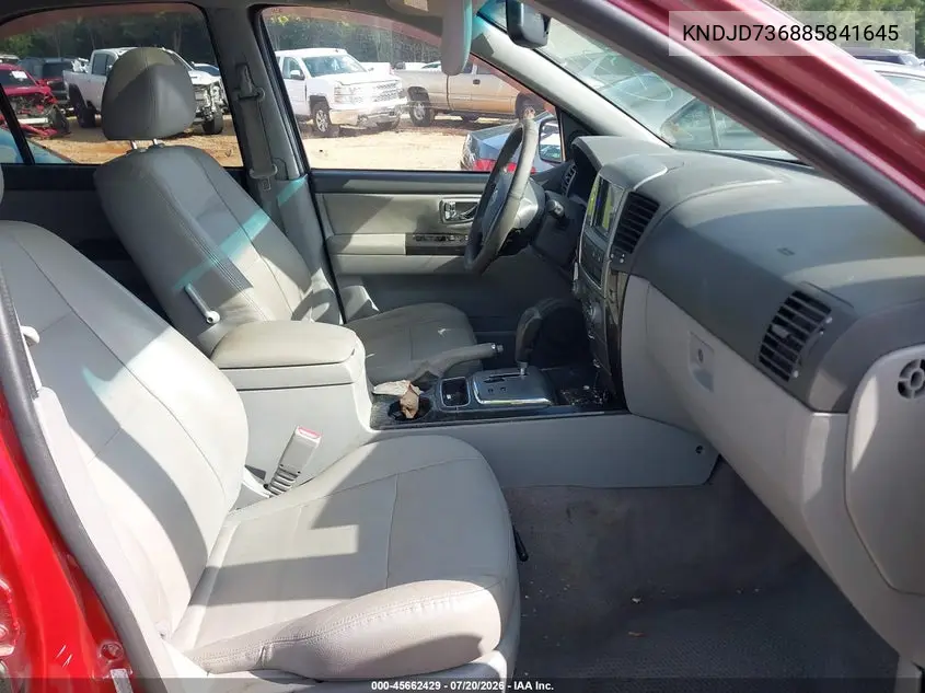 2008 Kia Sorento Ex VIN: KNDJD736885841645 Lot: 45662429