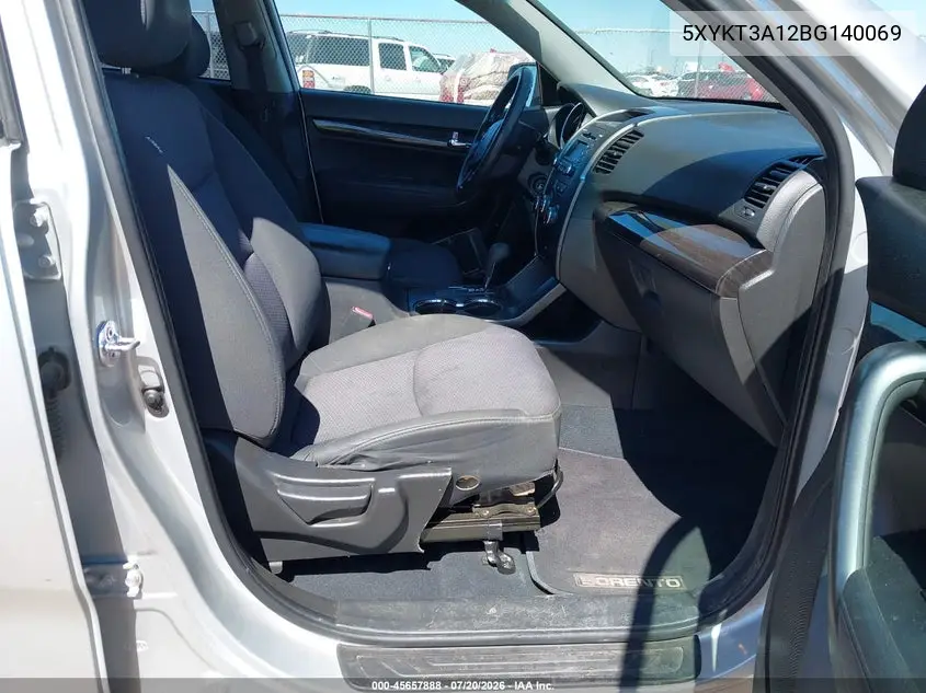 2011 Kia Sorento Lx VIN: 5XYKT3A12BG140069 Lot: 45657888