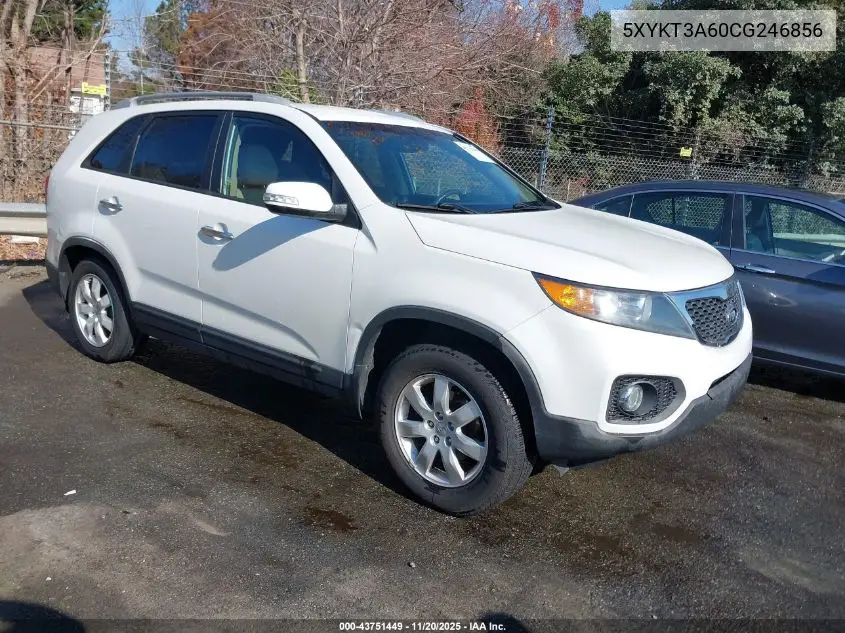 5XYKT3A60CG246856 2012 Kia Sorento Lx