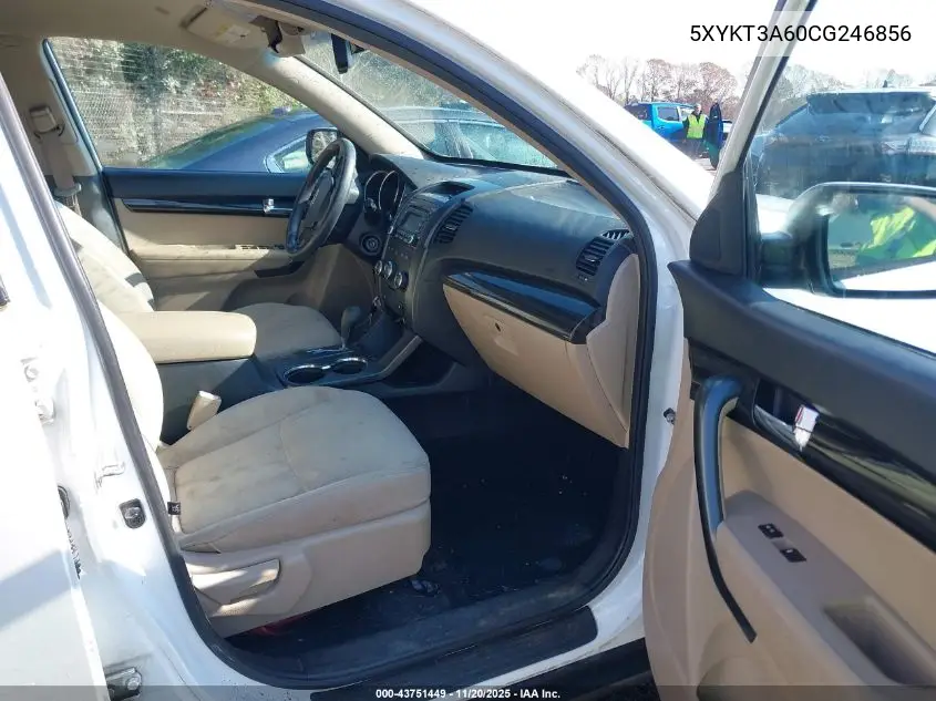 5XYKT3A60CG246856 2012 Kia Sorento Lx