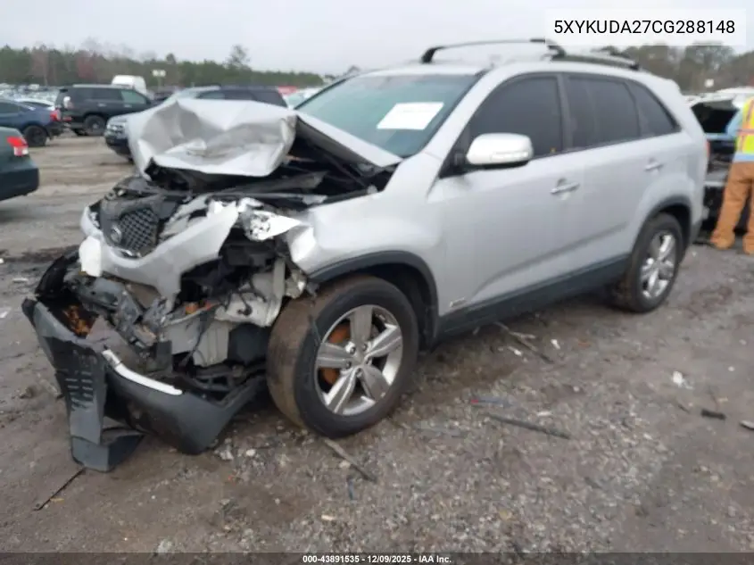 5XYKUDA27CG288148 2012 Kia Sorento Ex V6