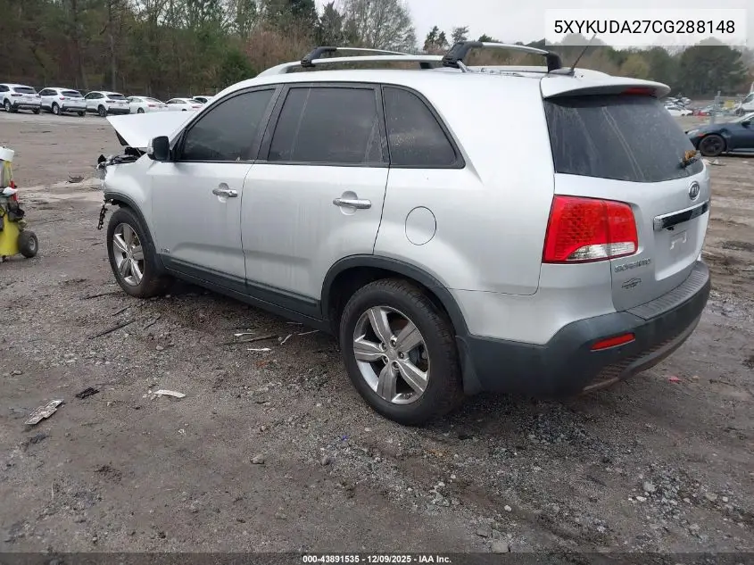 5XYKUDA27CG288148 2012 Kia Sorento Ex V6