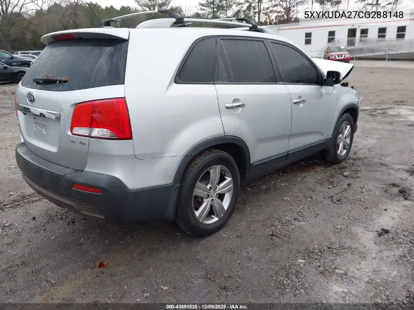 5XYKUDA27CG288148 2012 Kia Sorento Ex V6