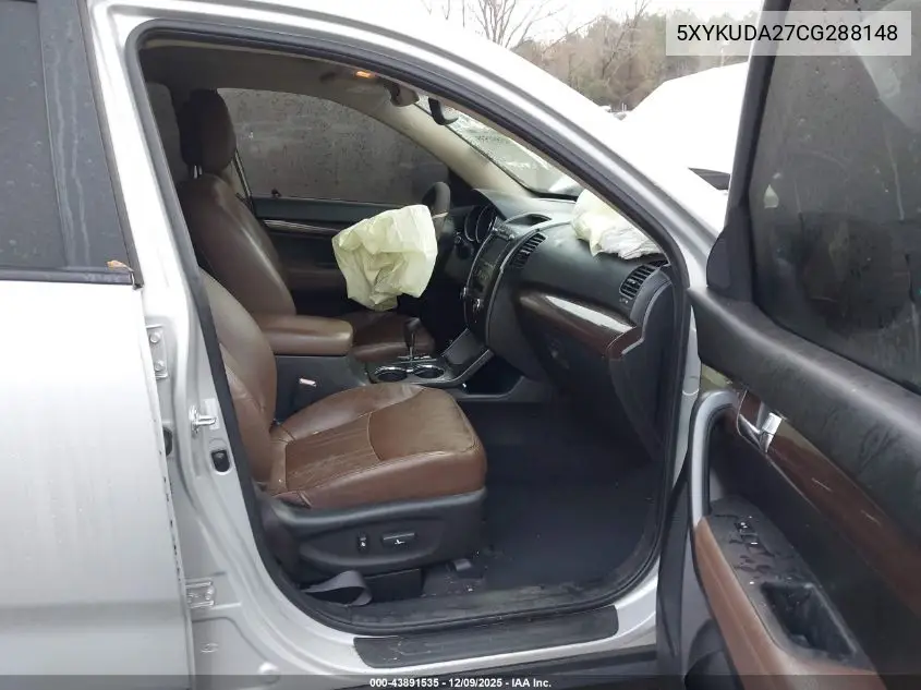 5XYKUDA27CG288148 2012 Kia Sorento Ex V6