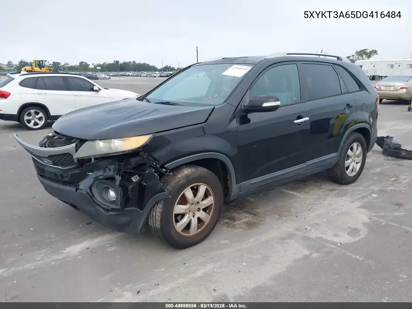 5XYKT3A65DG416484 2013 Kia Sorento Lx