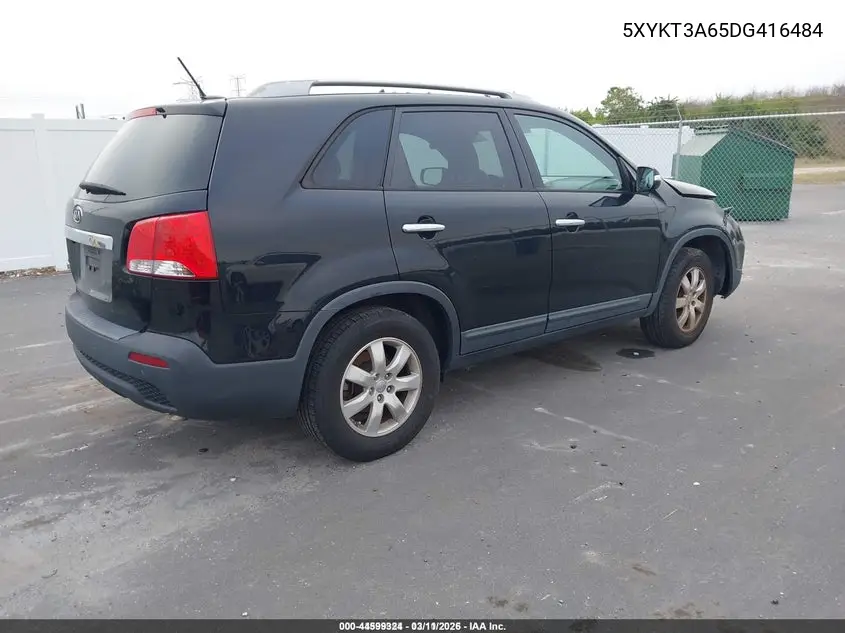 5XYKT3A65DG416484 2013 Kia Sorento Lx