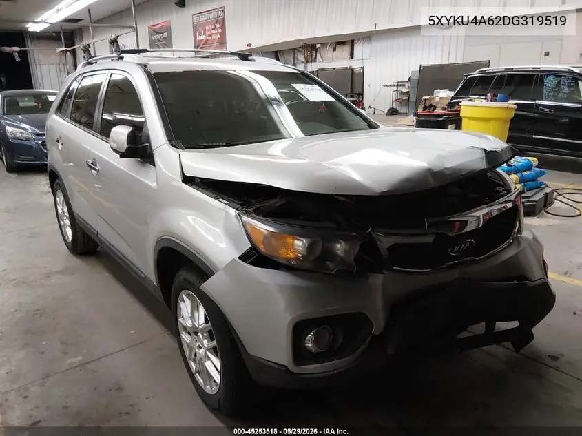 2013 Kia Sorento Ex VIN: 5XYKU4A62DG319519 Lot: 45253518