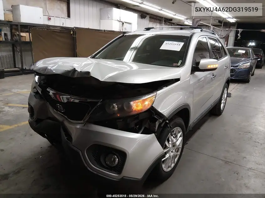 2013 Kia Sorento Ex VIN: 5XYKU4A62DG319519 Lot: 45253518