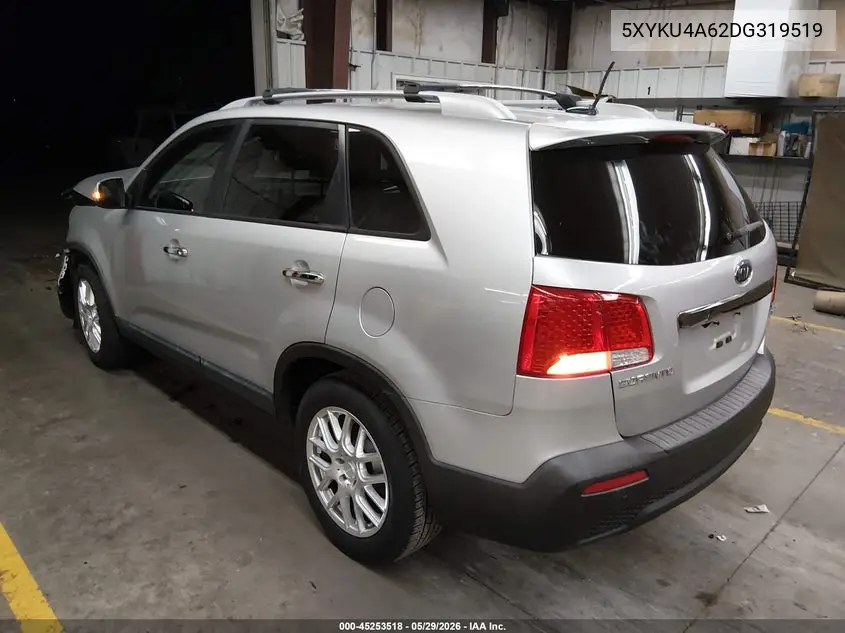 2013 Kia Sorento Ex VIN: 5XYKU4A62DG319519 Lot: 45253518