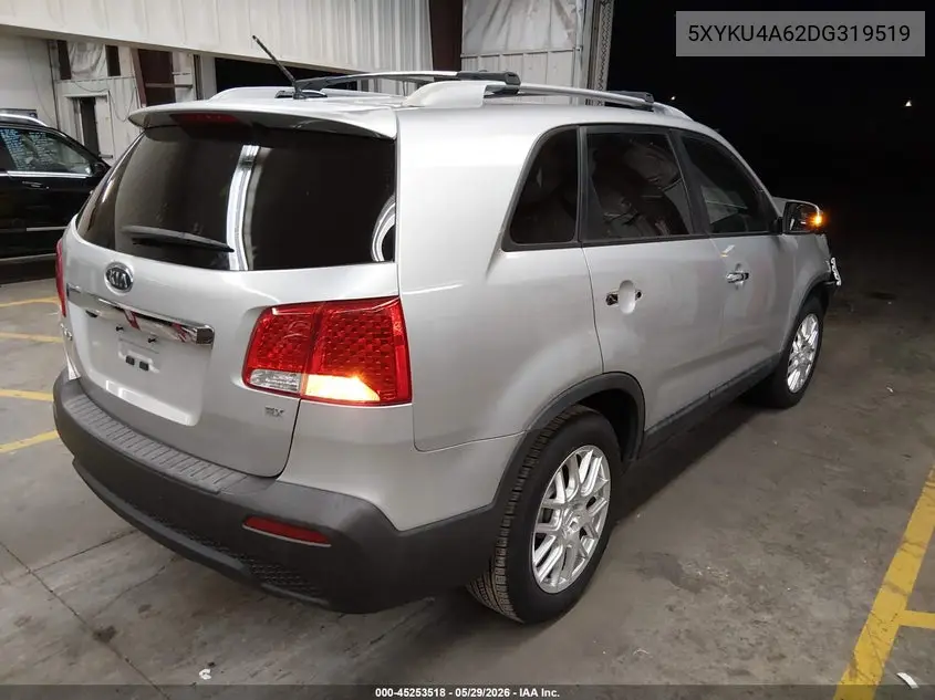 2013 Kia Sorento Ex VIN: 5XYKU4A62DG319519 Lot: 45253518