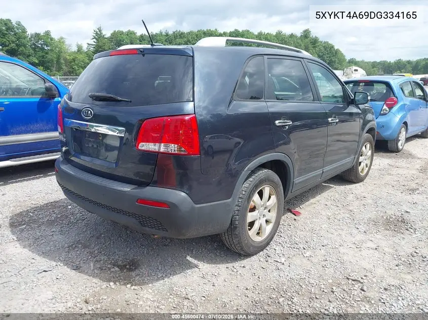 2013 Kia Sorento Lx VIN: 5XYKT4A69DG334165 Lot: 45600474
