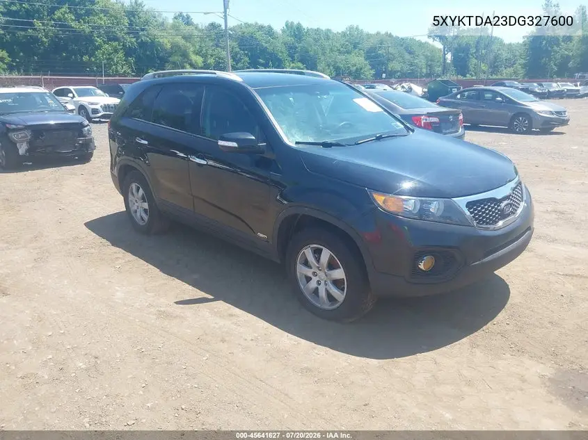 2013 Kia Sorento Lx V6 VIN: 5XYKTDA23DG327600 Lot: 45641627