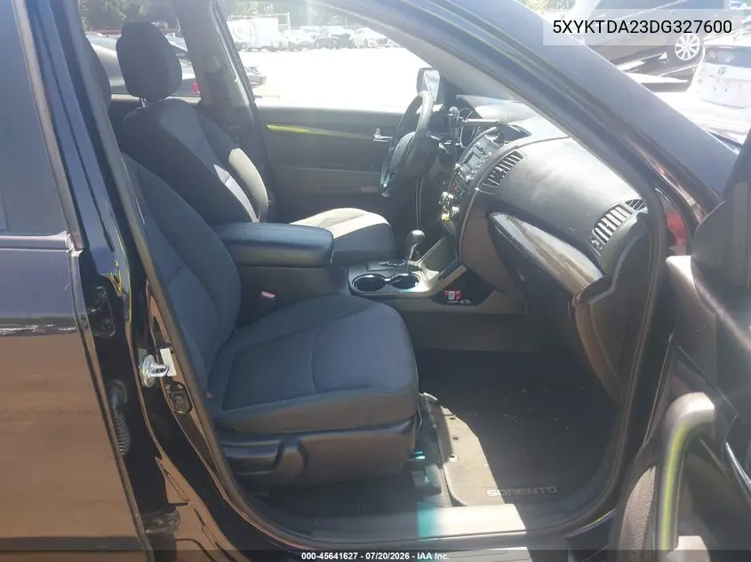 2013 Kia Sorento Lx V6 VIN: 5XYKTDA23DG327600 Lot: 45641627