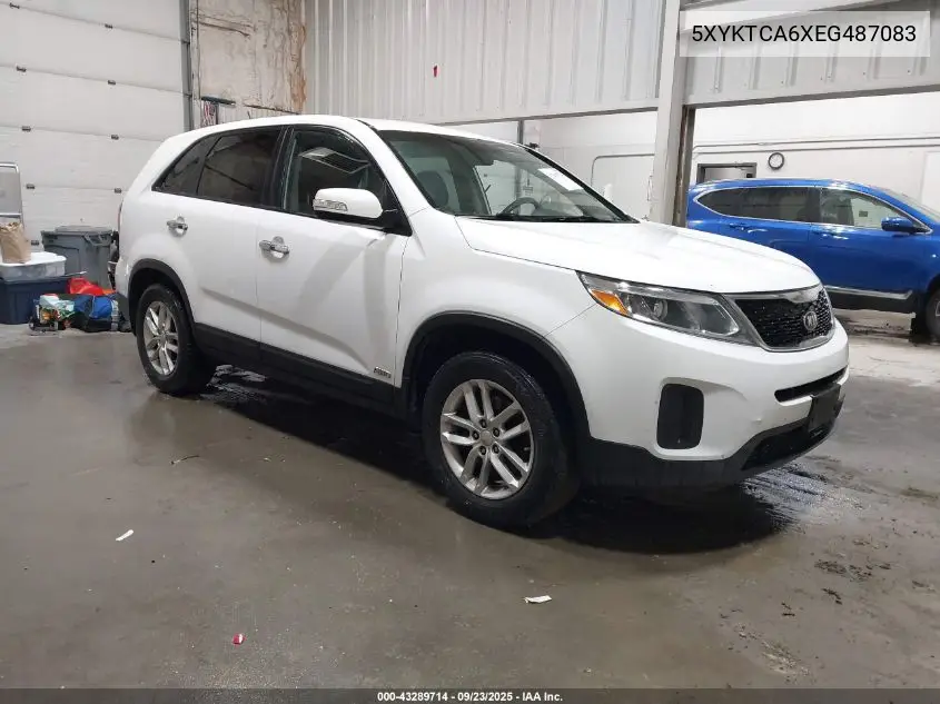 5XYKTCA6XEG487083 2014 Kia Sorento Lx
