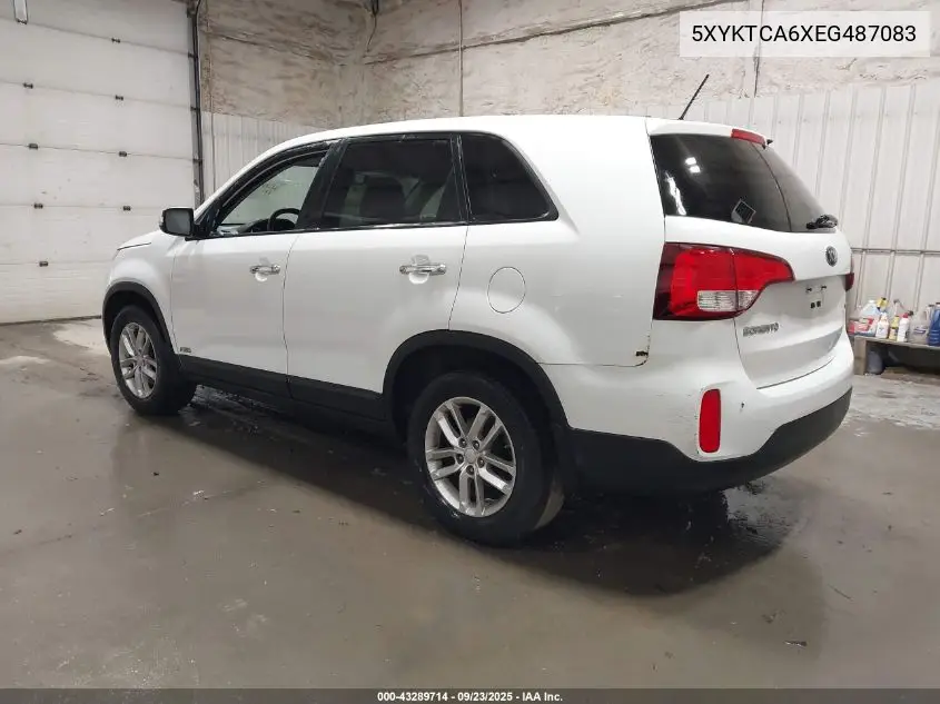 5XYKTCA6XEG487083 2014 Kia Sorento Lx