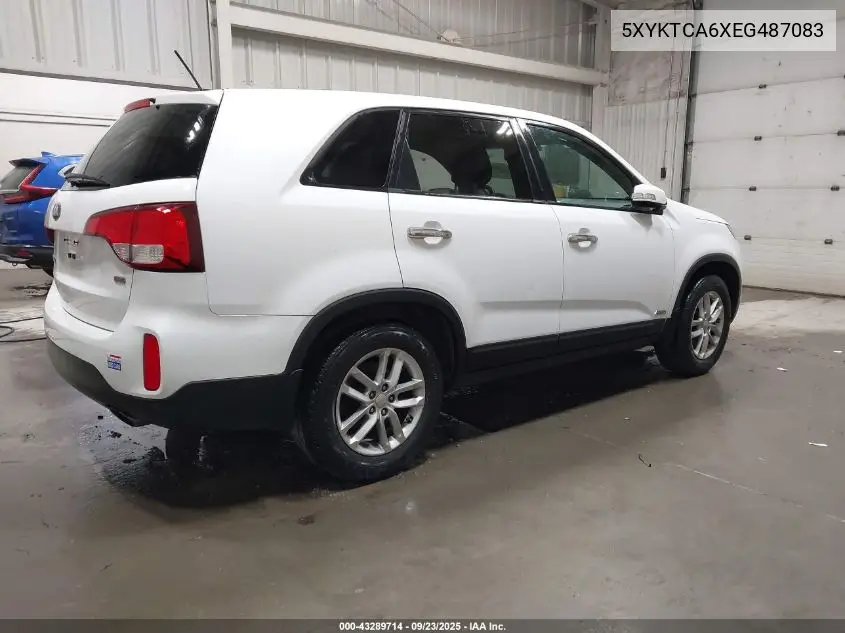 5XYKTCA6XEG487083 2014 Kia Sorento Lx