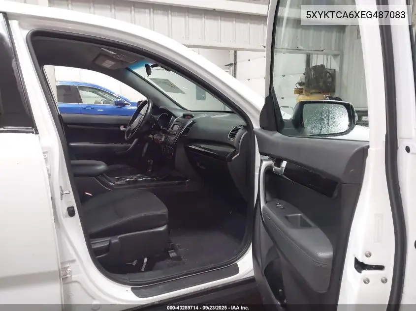 5XYKTCA6XEG487083 2014 Kia Sorento Lx