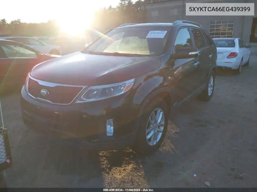 5XYKTCA66EG439399 2014 Kia Sorento Lx