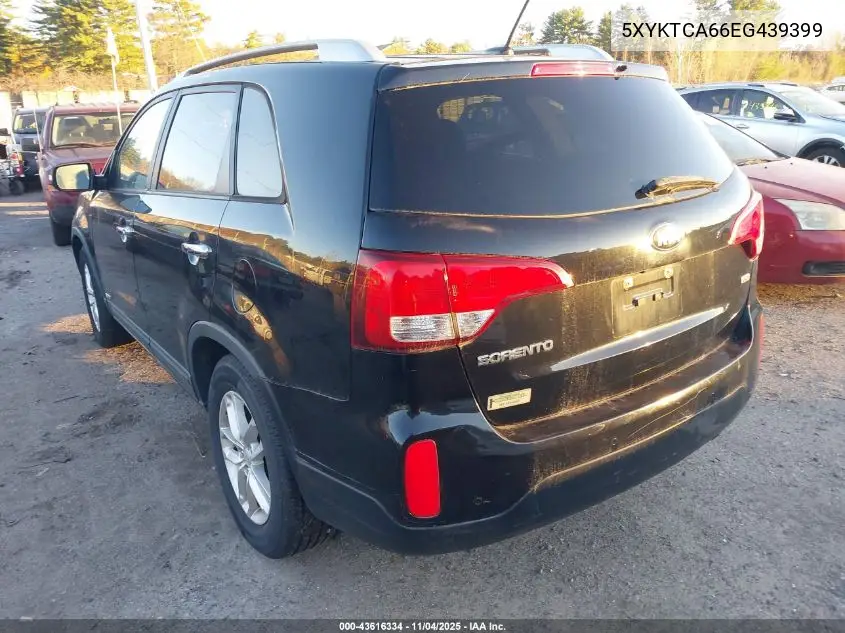 5XYKTCA66EG439399 2014 Kia Sorento Lx