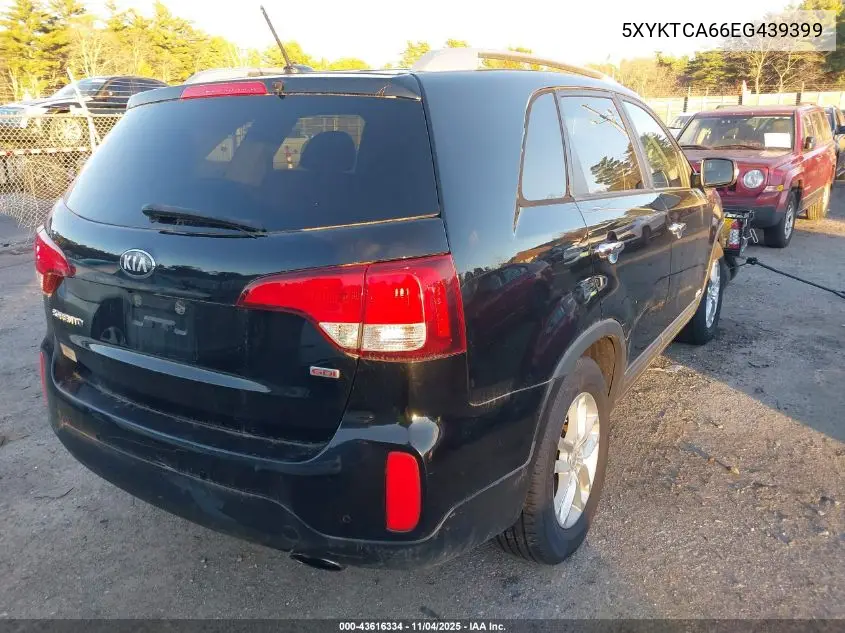 5XYKTCA66EG439399 2014 Kia Sorento Lx