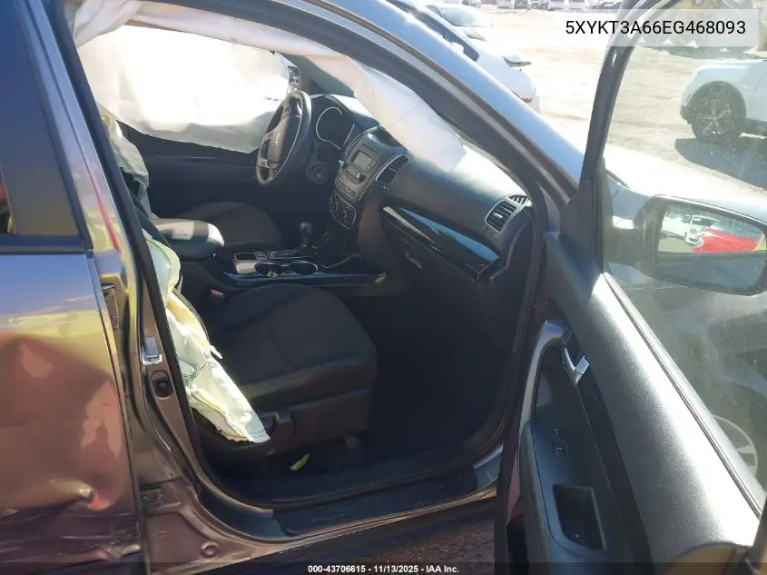 5XYKT3A66EG468093 2014 Kia Sorento Lx